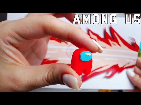 Making AMONG US with Clay Tutorial 🚀 Part 1 ➤ Miniature Diorama