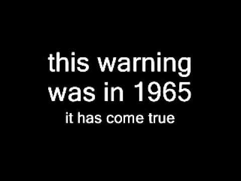 This warning was in 1965 Warning To America It has come true
