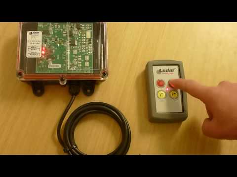How to program a Lodar remote control - programming or sync