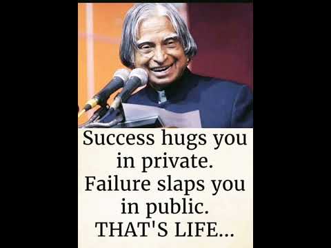 motivational quotes. APJ Abdul Kalam quotes