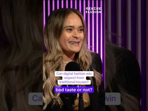 Can digital fashion win respect from traditional houses?