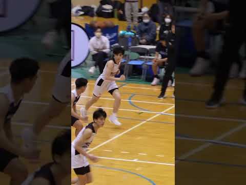 世代を代表するスコアラー 圧倒的なシュート力で会場を沸かす No.8 中村 颯斗 (東山/2年/G/178cm) HOT SPRING CUP 2025 #clnet #バスケ