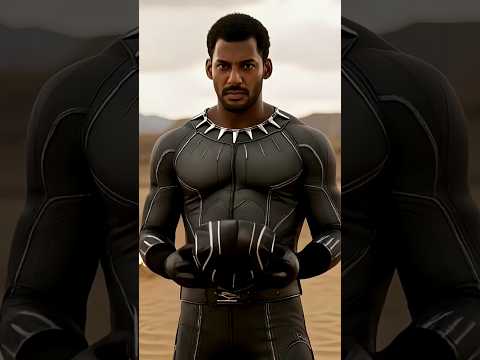 Actor Vishal as Black Panther #ai #blackpanther