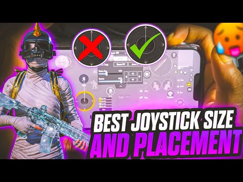 BEST JOYSTICK SIZE AND PLACEMENT🔥 II Best Sprint Senstivity And Joystick Stuck Problem Solved 100%