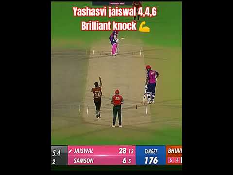 Yashasvi jaiswal 4,4,6 Brilliant Knock #viralvideo #viralshorts #ytshorts #shorts #music #ipl