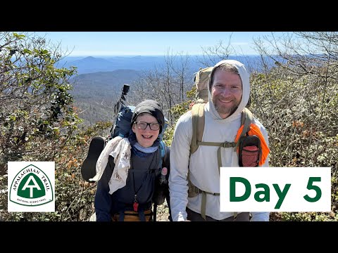 AT Thru Hike Day 5 - HUGE elevation in the Georgia “W”