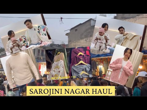 The most awaited  WINTER SAROJINI HAUL🕺🏻🛍️