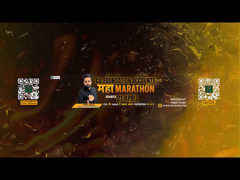 CA Foundation by iWision Live Stream