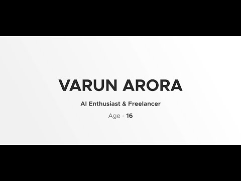 Teenpreneur by FamPay: Varun Arora