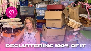 I Decluttered 100% of Everything as a Hoarder | Extreme Cleaning Motivation 