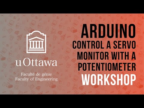 Arduino Workshop - Control a Servo Motor with a Potentiometer | Teens Learn Computer Engineering!