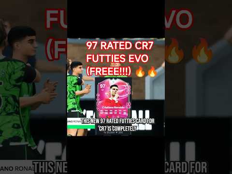 97 Rated CR7 Futties EVO is FREE in FC 25!🔥 How to Get Him in Ultimate Team #fut #fc25 #cr7