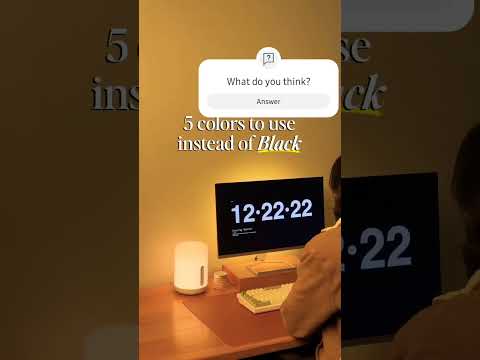 Alternatives of black #simplezindgi #shortsvideo #views #ytshort #canvatutorial #canvahacks #fyp