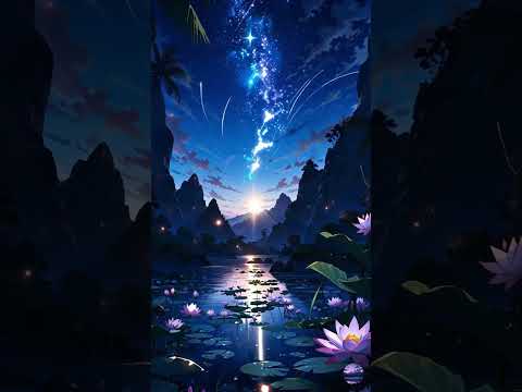 Stars Whisper to the Night | Lofi Under the Sky ✨🌌 #shorts  #livewallpaper #cloudspiritsai #lofi