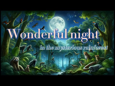 Sleep Meditation for Kids|Mysterious rainforestl Orchard|Bedtime Stories for Kids