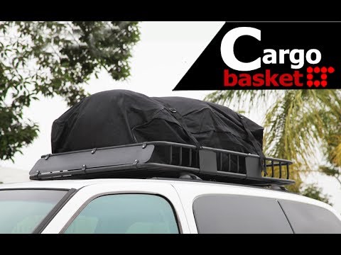 Rooftop Basket Cargo Basket With Extension Installation Guide by LT Sport  RCB-508EXT