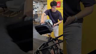 Thule Shine is a compact full featured stroller with forward and rear facing seat