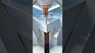 Perfect Metal Cutting Precision #Engineering #Satisfying #Shorts