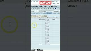 #ABAP #OOABAP #SAP subscribe to learn