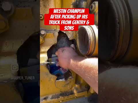Westin Champlin truck after Tim Gentry worked on it. @WestenChamplin