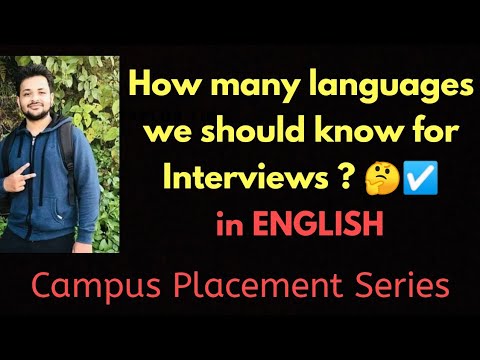 How many languages should you know for Interviews | Placement/Interview Series