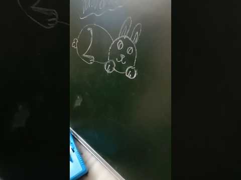 Rabbit drawing by using 200#shorts #viral #trending #drawing