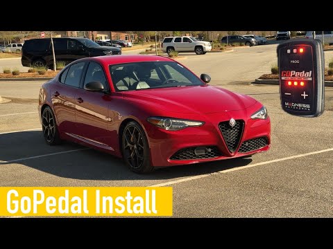 Alfa Romeo Giulia/Stelvio GOPedal Install from Madness Autoworks