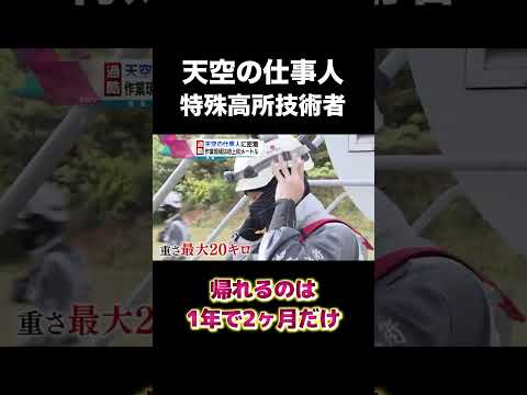 天空の仕事人　#建設 #建設業 #職人 #shorts