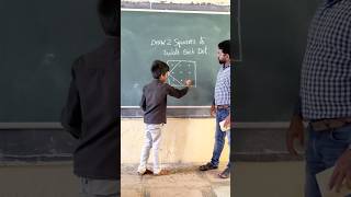 draw two squares to isolate each dot #education #creativeteaching #students #school #youtubeshorts
