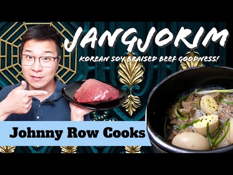 Jangjorim - Korean Style Soy Braised Beef w/ Eggs (UNDERRATED) 💙| Johnny Row Cooks