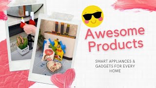 Smart Appliances Gadgets for Every Home | Versatile Utensils | With Amazon Purchase Link