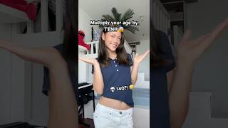 What’s your NEW age?! 😱👀🤣 #shorts #viral #fyp #dance #youtubeshorts #trending