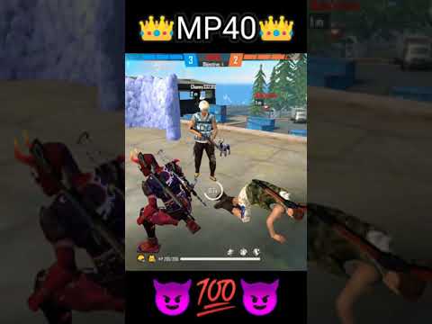 👑MP40 No.1🔥Gameplay In Free Fire #shorts ||Garena free fire💯