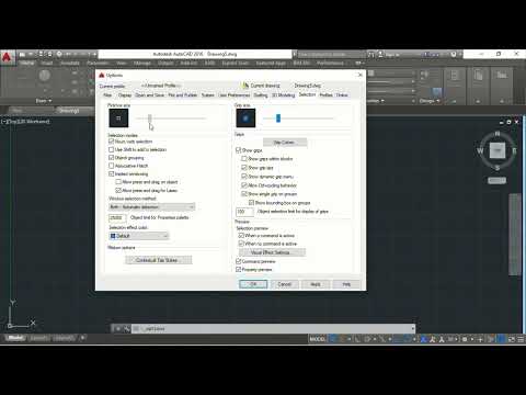 pickbox size control//autocad//autocad2021