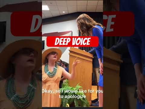 That Deep Voice Skeered Me! #viralvideo #short #transawareness