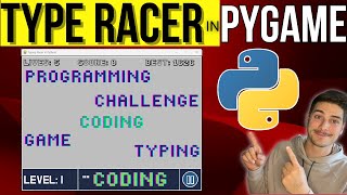 How to Make a Typing Racer Game in Python!