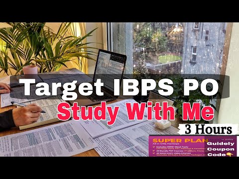 #studywithme 📖⏰️Study with me live IBPS PO 2024 | Tat IBPS PO 2024 | Guidely coupon code