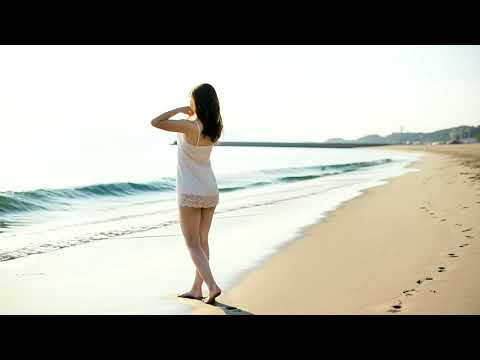 後ろ姿美人 渚の麗人たち | 浜辺で輝く美しき女性たち #musicvideo #美人 #熟女 #ailookbook #musicvideo #美人 #熟女 #ailookbook