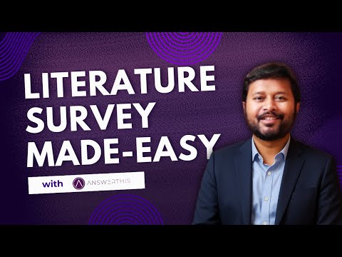Literature Survey Made Easy with AnswerThis | AI for Researchers | All 'Bout Research