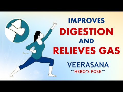 VEERASANA | Hero’s Pose | Yoga for Gastric and Acidity | Yoga for Beginners | Haindava Tv