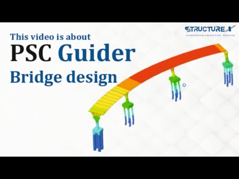 PSC Guider Bridge Design// CLIP OF PG Program//#structurexpvtltd #civilengineering @structurex2020