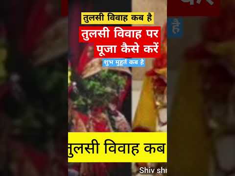 Tulsi Vivah kab hai#trending #tulsivivah #tulsivivahspecial #shorts #trending #viralvideo #youtube