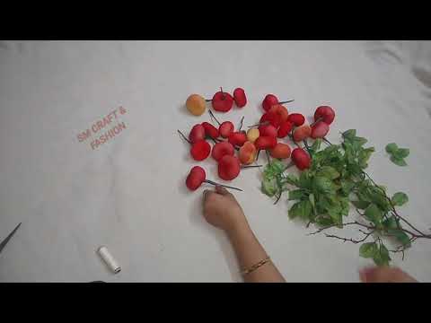 🌳🍎How to make Nylon stockings apple tree 🍎🌳#viralvideo #sewingtipstree #beautifulappletree 🌳🍎