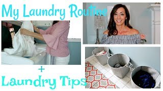 My Laundry Routine + Laundry Tips