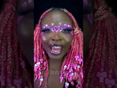 LOOK 3- 💌💗💖💘 What do you think about this look🥹💖 #valentinemakeup #makeup #valentinememes