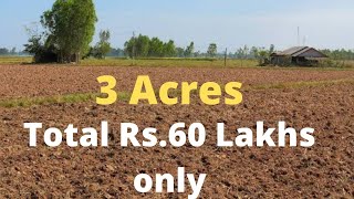 Code:322. Agriculture land 3 acres Rs.20L per acre #pvrproperties