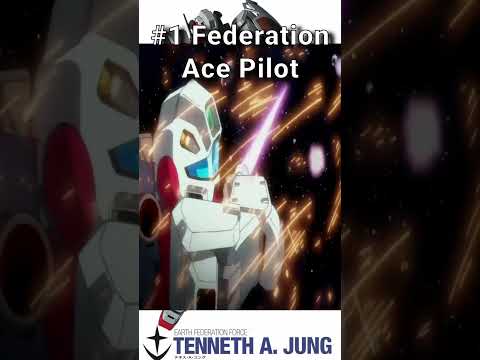 Gundams Number 1 Ace Pilot for the Federation Tenneth A. Jung | Gundam Lore |  #gundam #anime