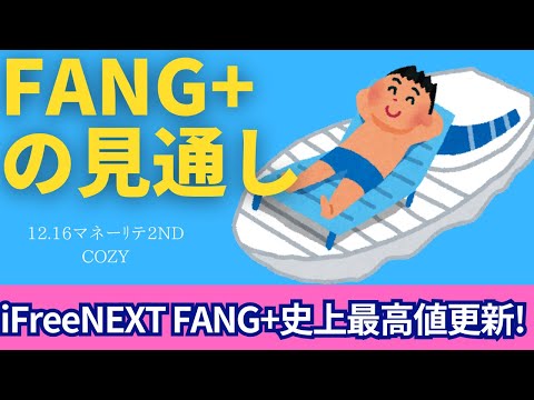 【新NISA】12.16FANG+の見通し｜iFreeNEXT FANG+史上最高値更新！ランキングは？楽天SCHD