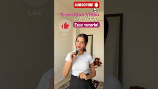 Must Try Transition video,easy tutorial for girls🌸#eid2025 #transitionvideo #tutorial #srk #ytshorts