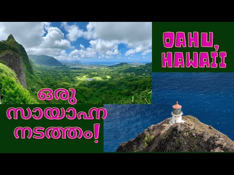 Hawaii vlog - Day2 - Part 3 - Pali Lookout & Makapu‘u Point | Oahu | Hawaii #mallu #fyp 